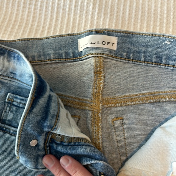 Loft high waisted skinny ankle size 24 - Picture 5 of 6